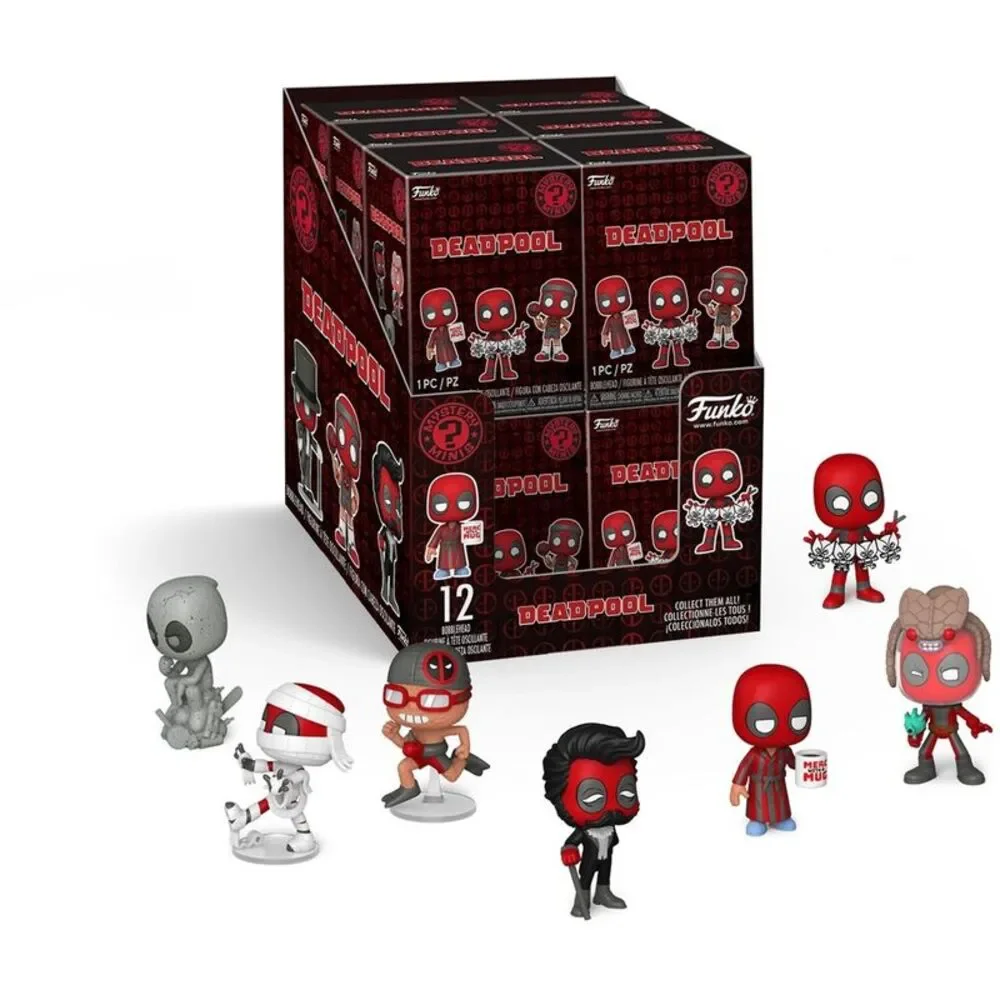 Funko Mystery Mini: Deadpool (Marvel) (One Random Mystery Mini Per Transaction) - Picture 1 of 4